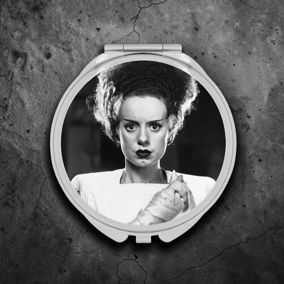 Bride Face Compact Mirror