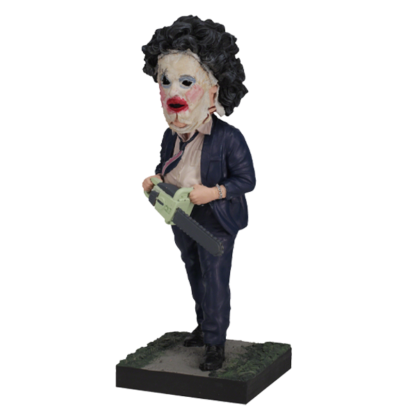 Leatherface Pretty Woman Mask Bobblehead