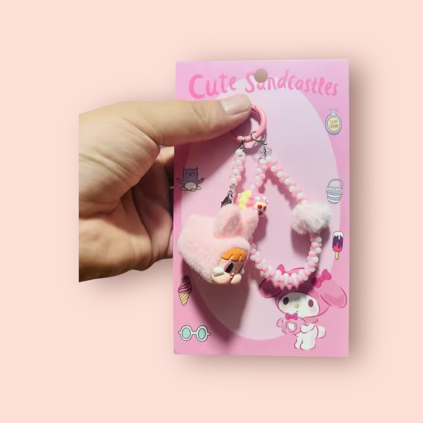 CRYBABY Handmade Mini Keychain Pendant