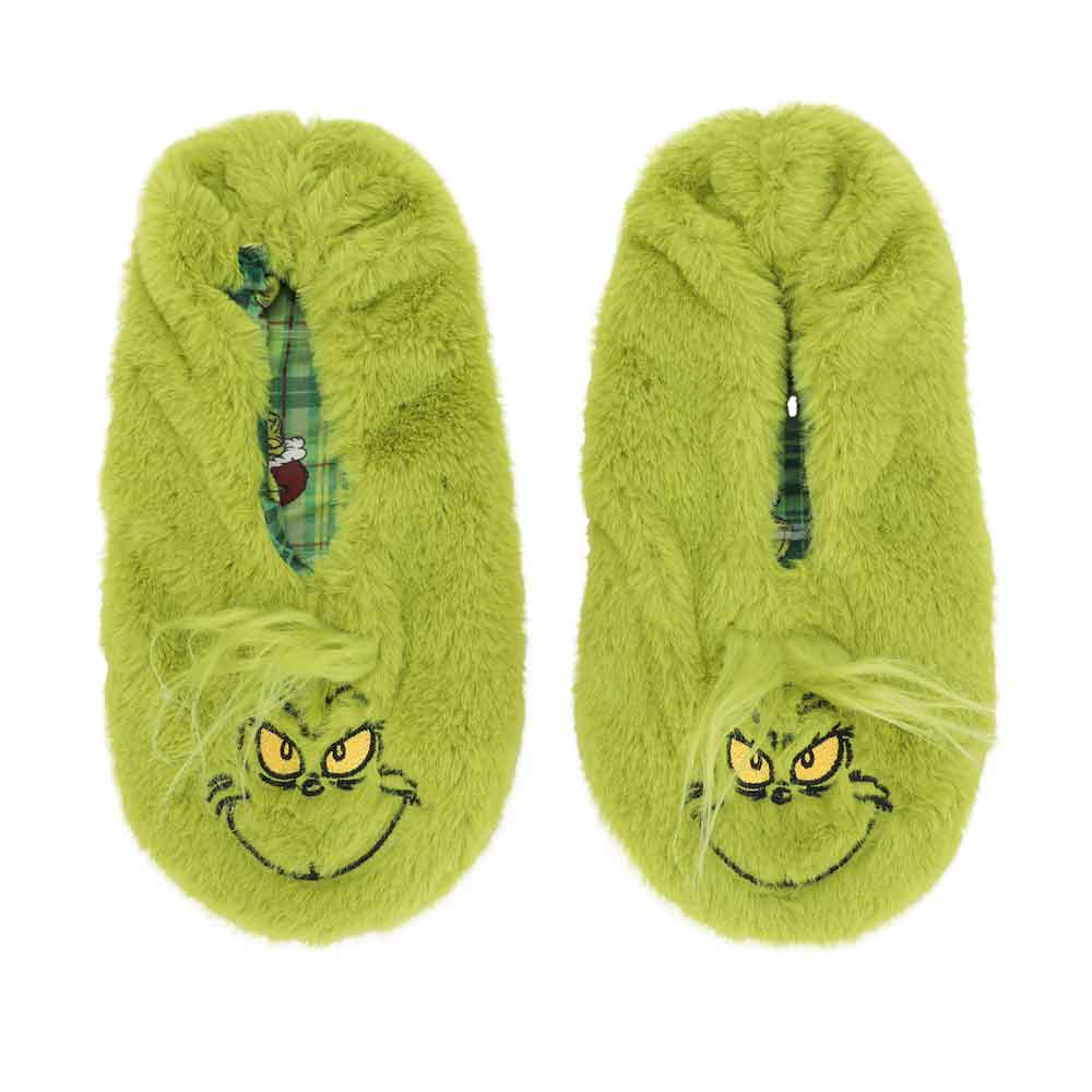 Grinch Reversible Slipper Socks