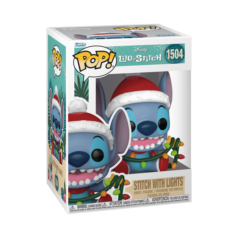 Disney Pop Funko Stitch with Lights