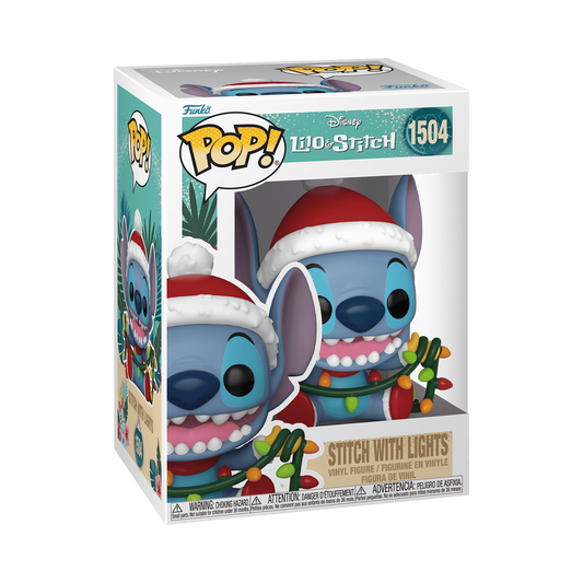 Disney Pop Funko Stitch with Lights