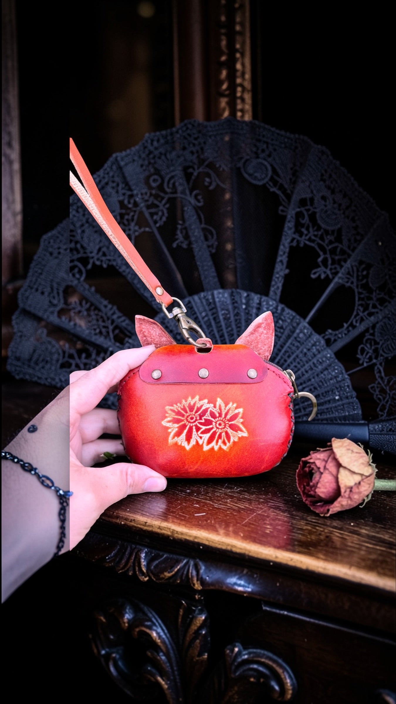 Mini Bat Coin Purse