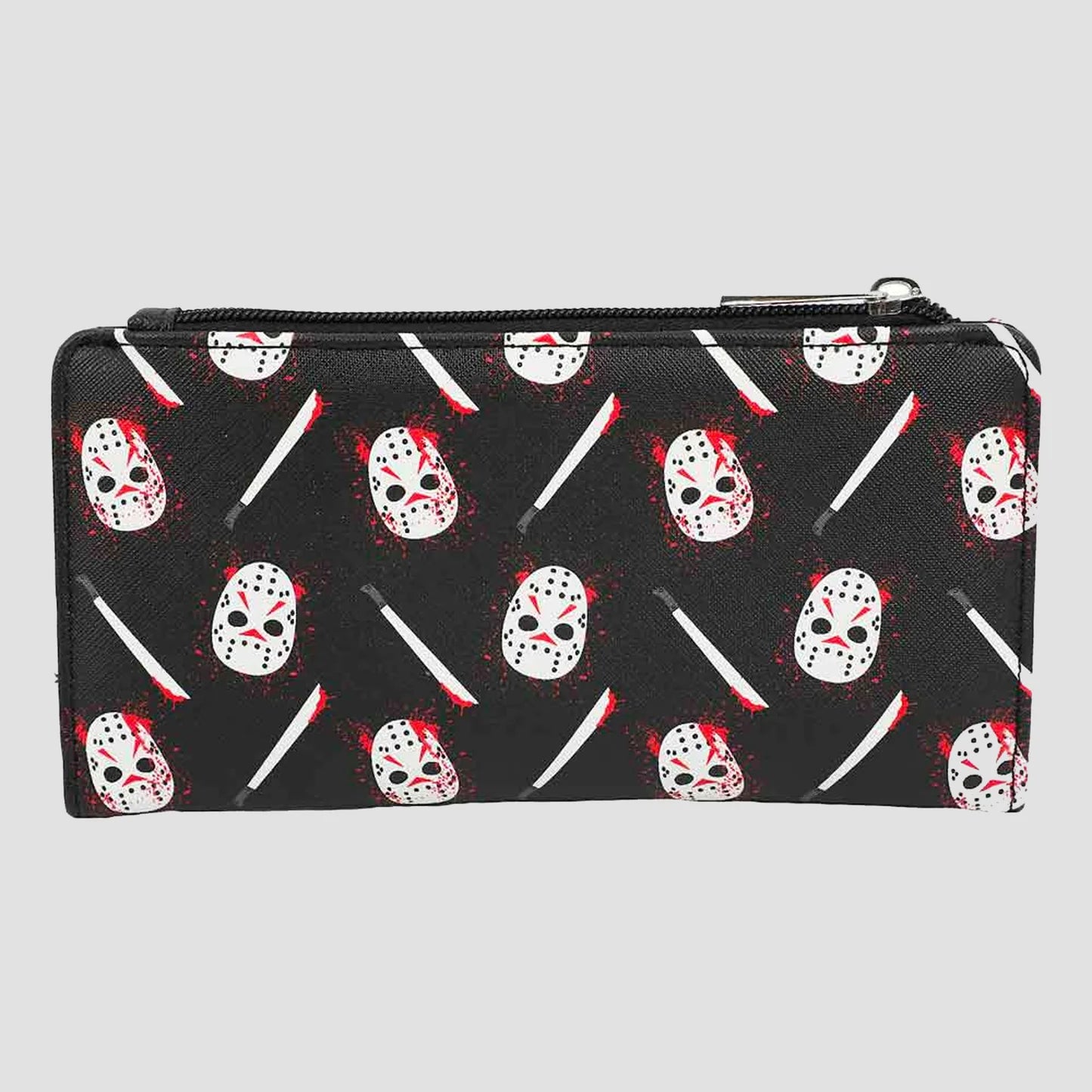 Jason (Friday the 13th)Zip Clutch Wallet