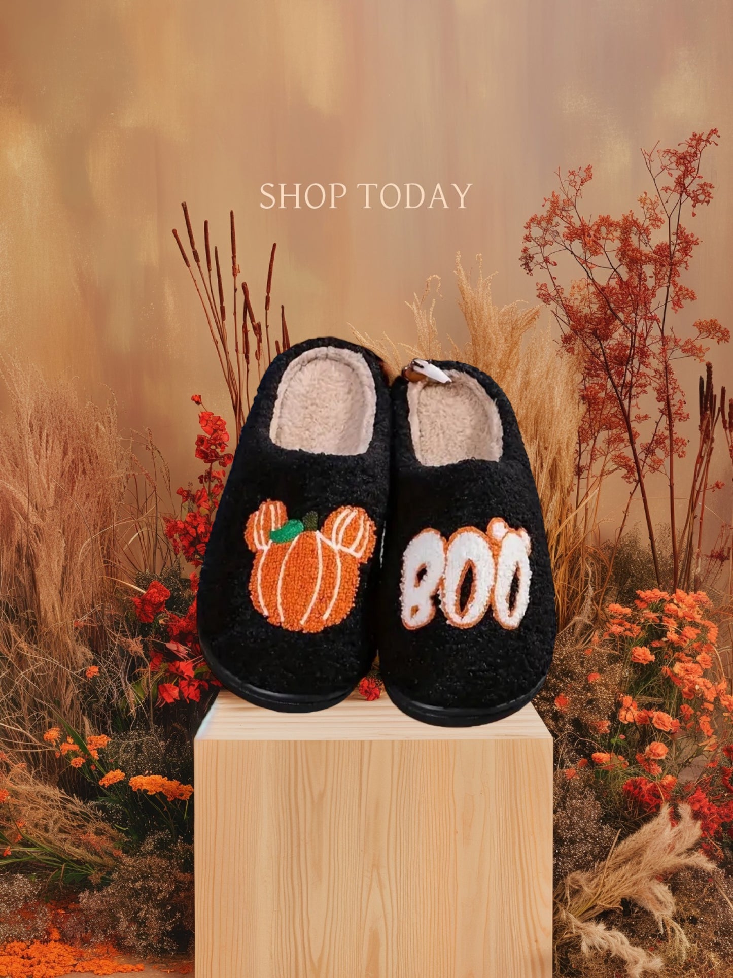 Mickey Boo Slippers