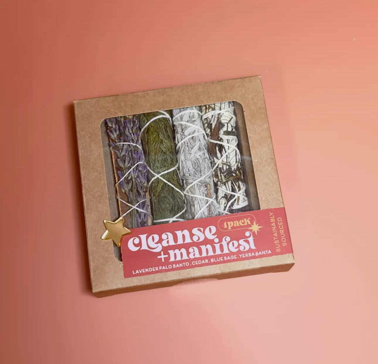 Cleanse and Manifest Kit - Bundle 4
Pack - Sage Smudge