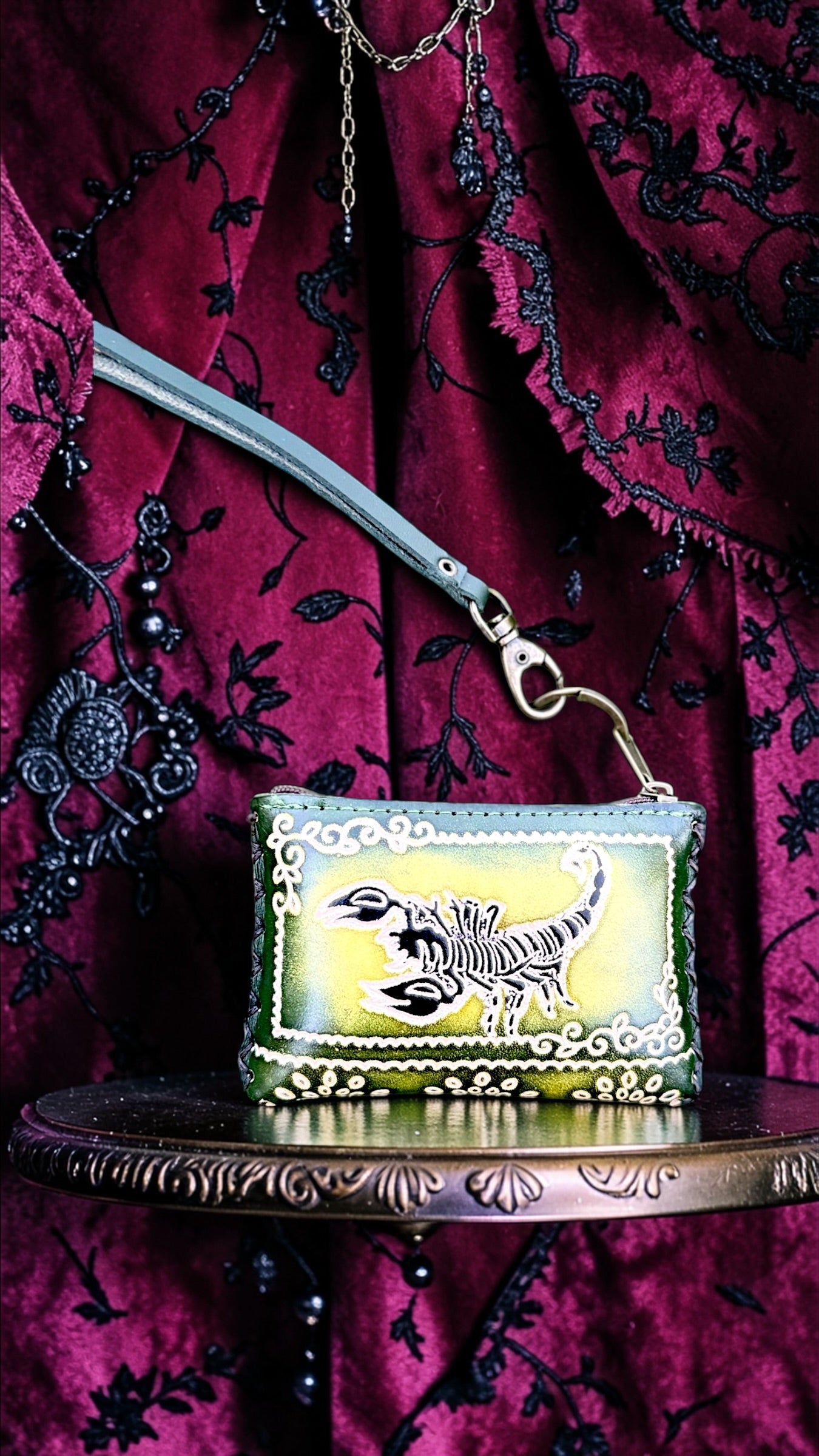 Mini Scorpion Handmade Leather Coin Purse
