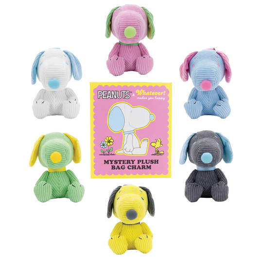 Peanuts Mystery Box Corduroy Plush Bag Charms