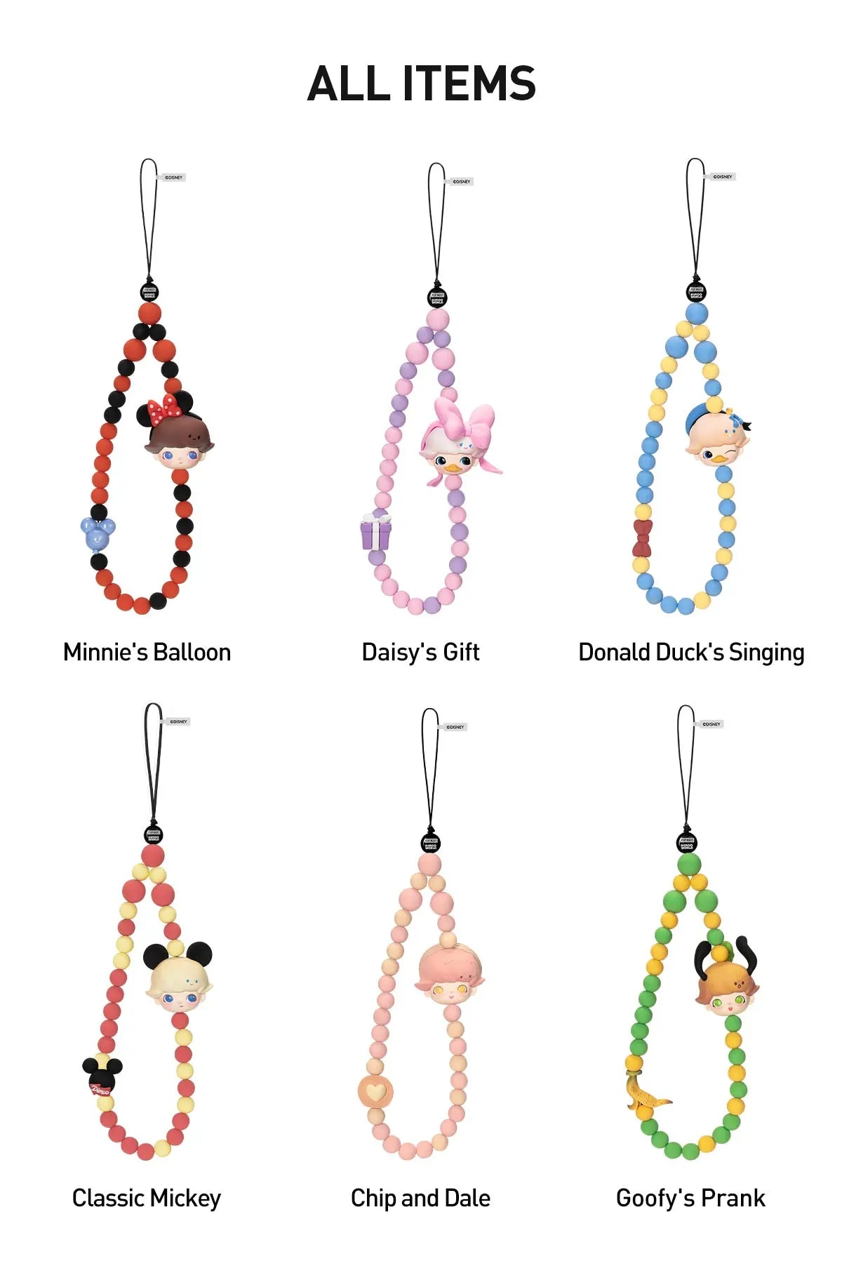 DIMOO WORLD × DISNEY Series-Mobile Phone Lanyard Blind Box