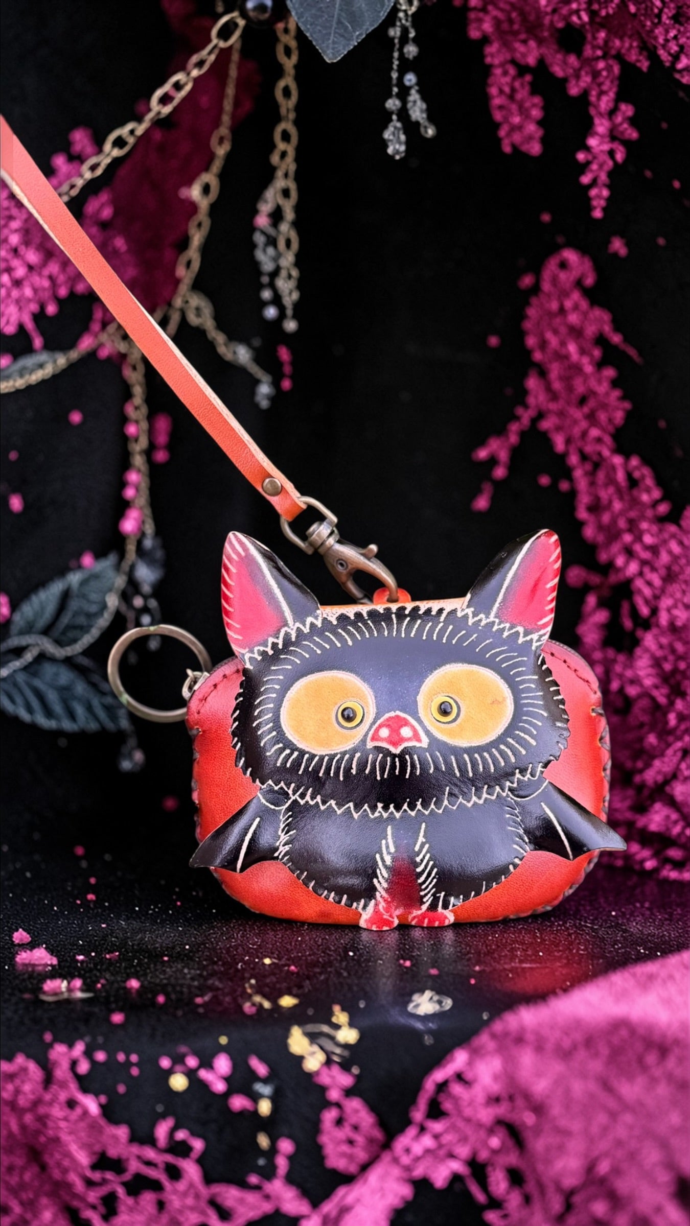 Mini Bat Coin Purse