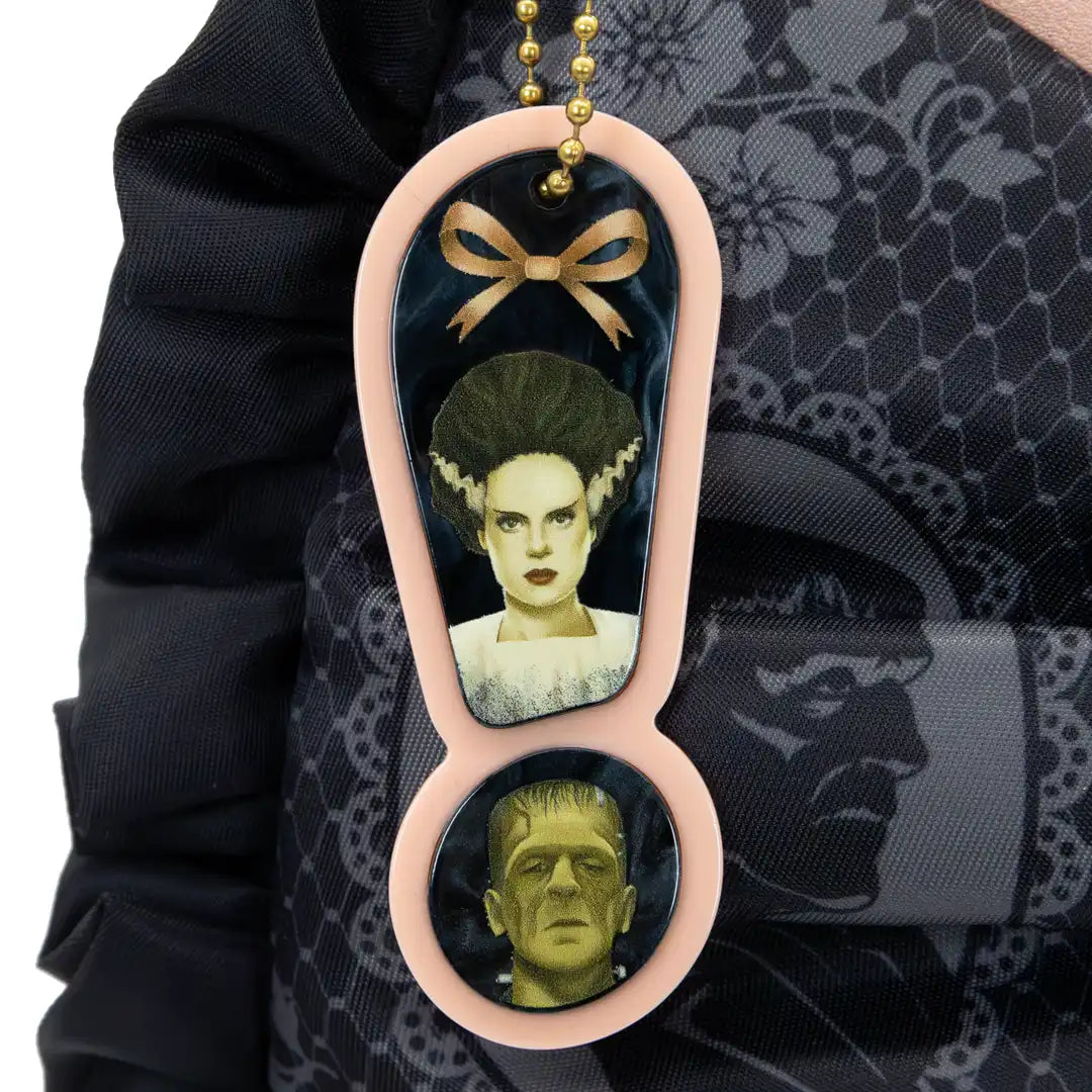 Universal Monsters Coquette Frankie & Bride Bow Baguette