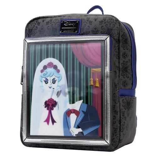 Disney Haunted Mansion Black Widow Bride Lenticular Mini-Backpack