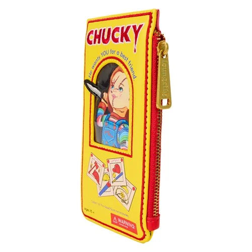 Child's Play Chucky Box Large Loungefly Cardholder