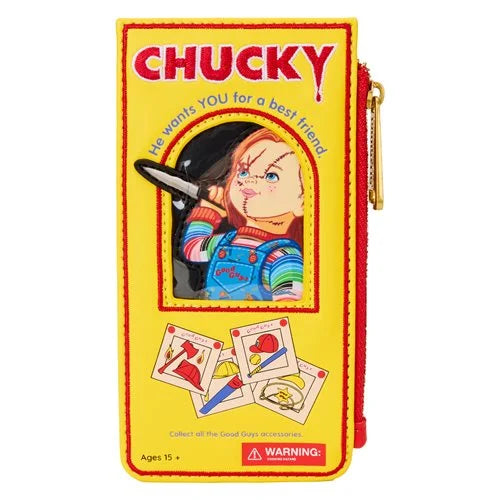 Child's Play Chucky Box Large Loungefly Cardholder