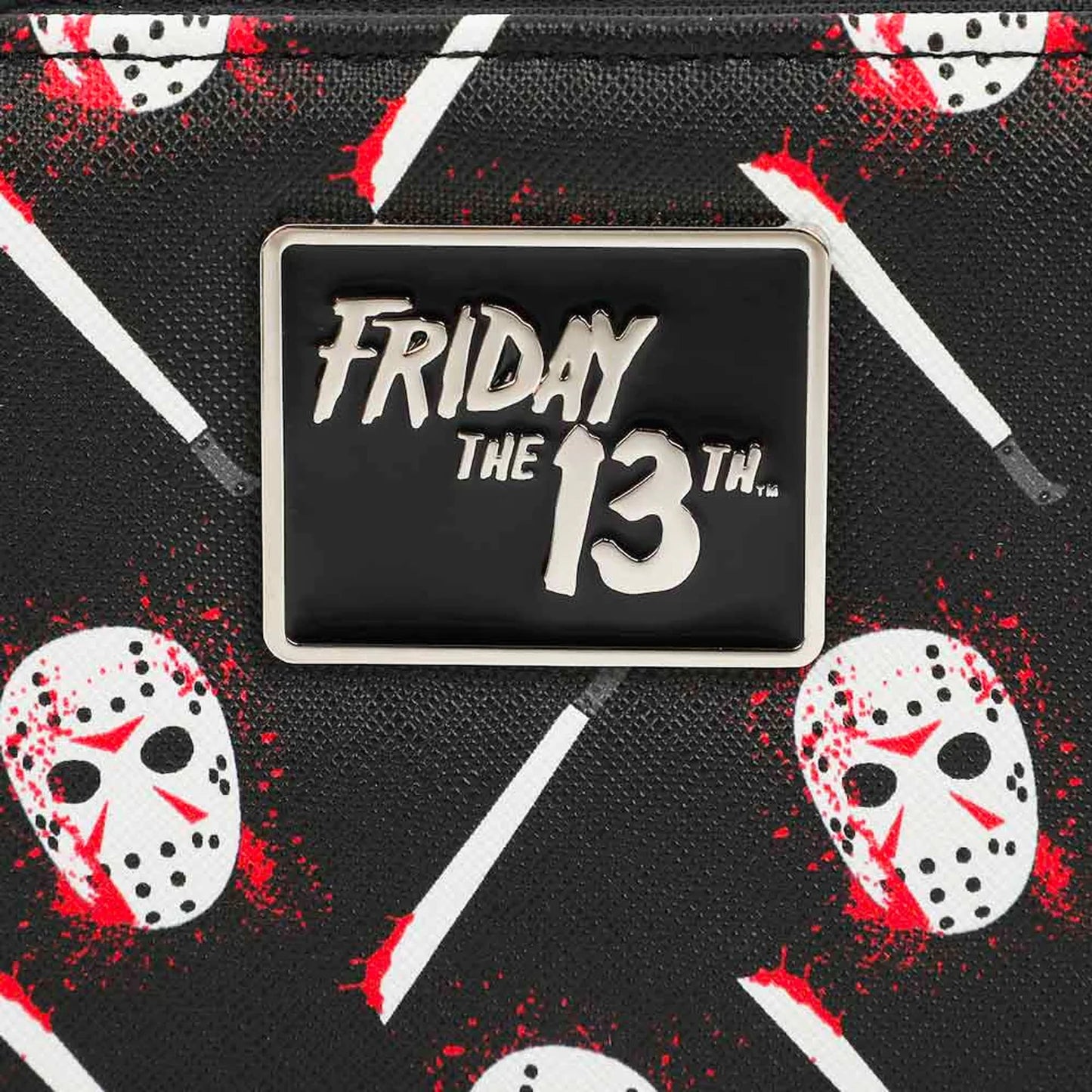 Jason (Friday the 13th)Zip Clutch Wallet