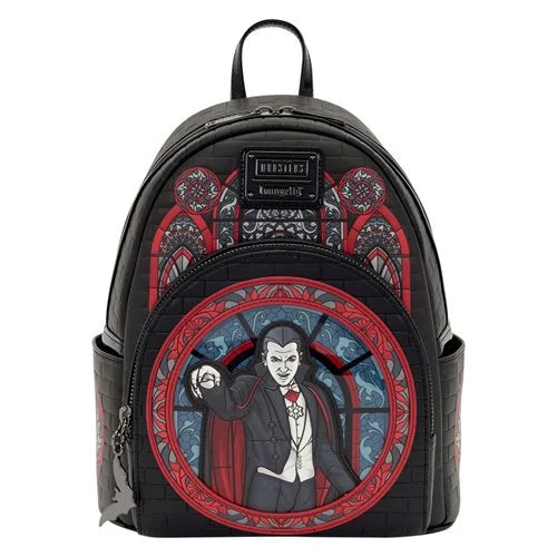 Dracula Stained Glass Mini Loungefly Backpack
