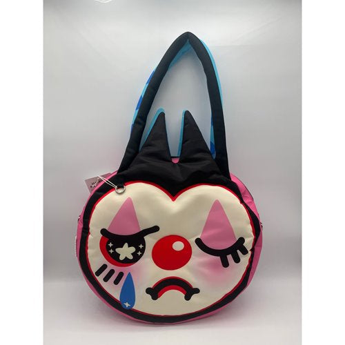 So Lazo Happy/Sad Clown Oversized Tote Bag