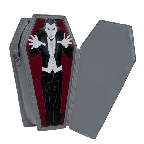 Dracula Universal Studios Coffin Convertible Backpack - Entertainment Earth Exclusive Loungefly