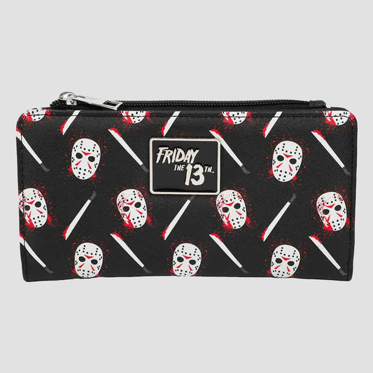 Jason (Friday the 13th)Zip Clutch Wallet