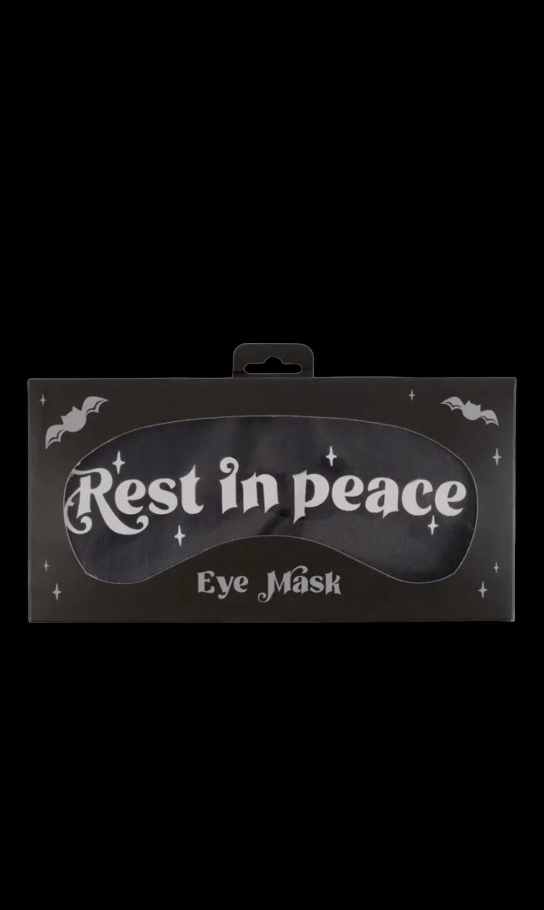 Rest in Peace Satin Eye Mask✨