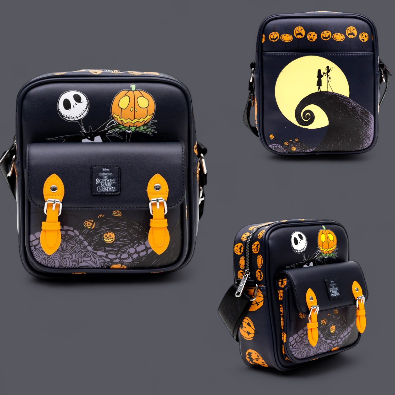 Disney Nightmare Before Christmas Halloween Crossbody Bag