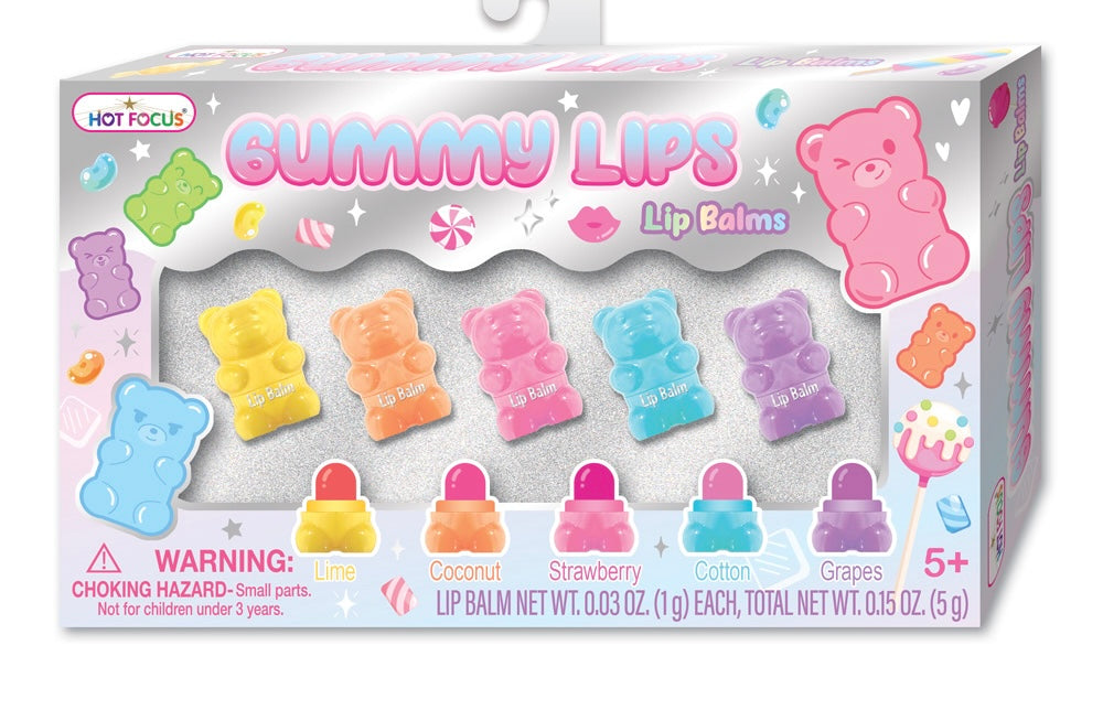 Mini Lip Balms, Gummy Bears