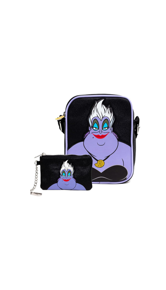 Disney Ursula Crossbody W/ Coin Purse