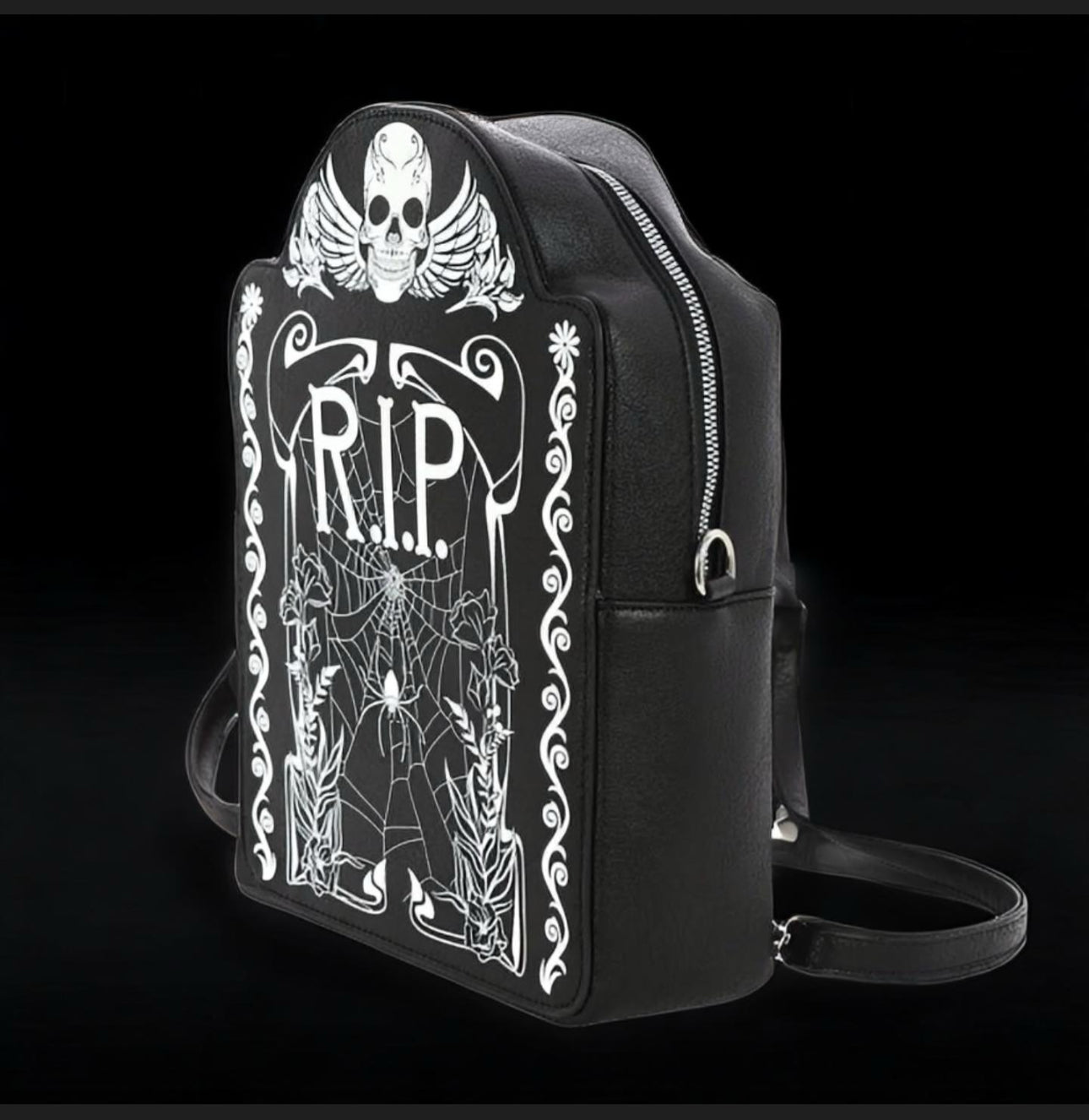 Glow in the Dark Tombstone Mini Backpack