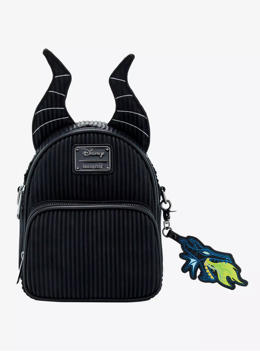 Disney Villains Loungefly Maleficent Convertible Mini-Backpack