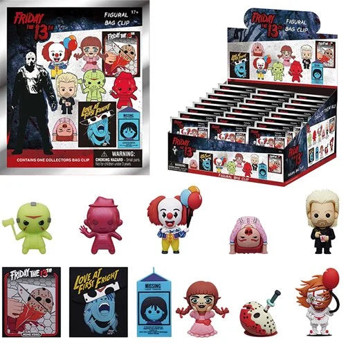 WB Horror Series 9 3D Foam Bag Clip Single Blind Bag