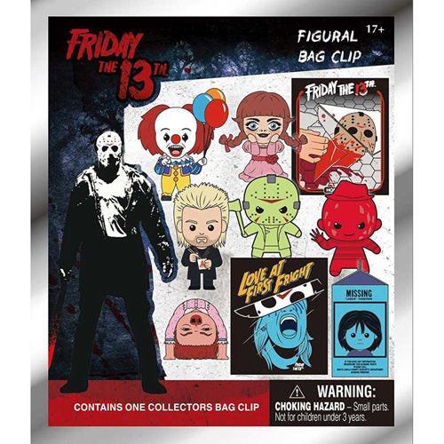 WB Horror Series 9 3D Foam Bag Clip Single Blind Bag