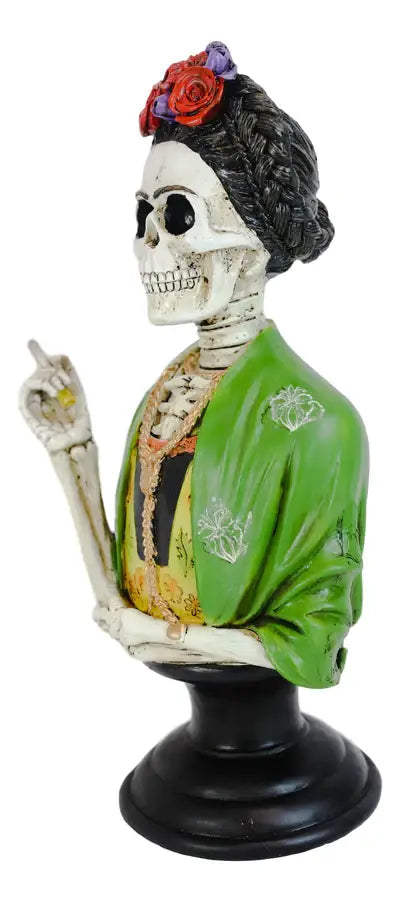 Frida Skeleton Bust