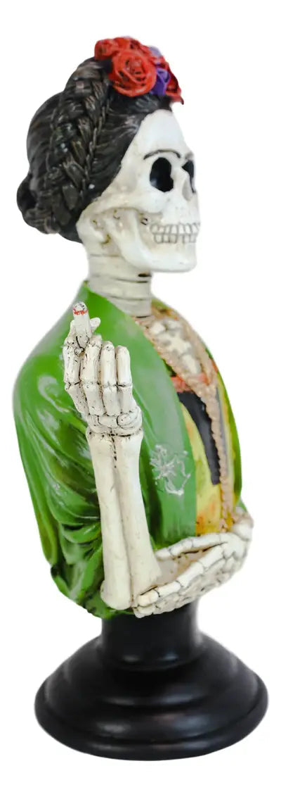 Frida Skeleton Bust