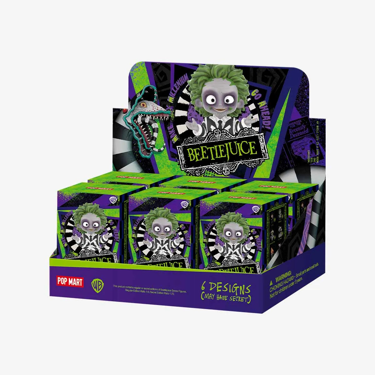 Beetlejuice Pop Mart Series Figures