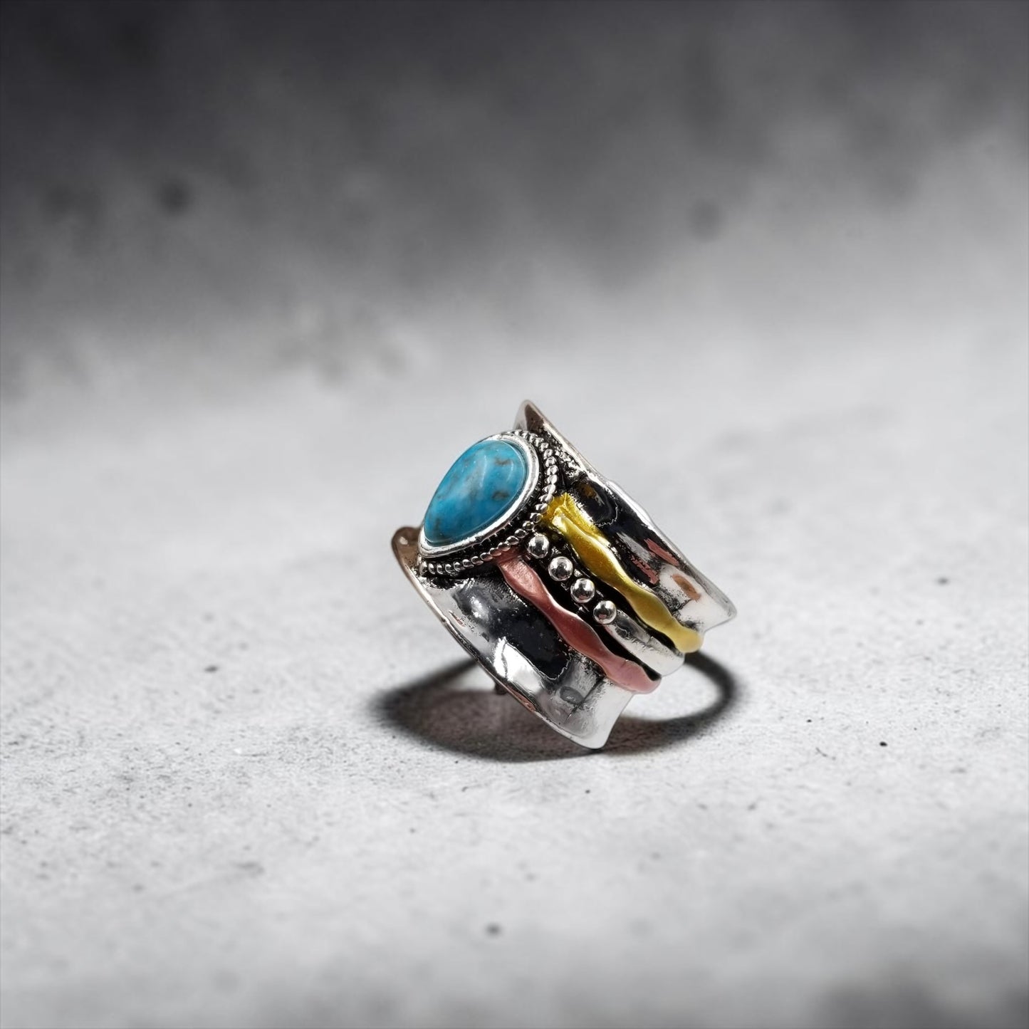 Retro Turquoise Ring