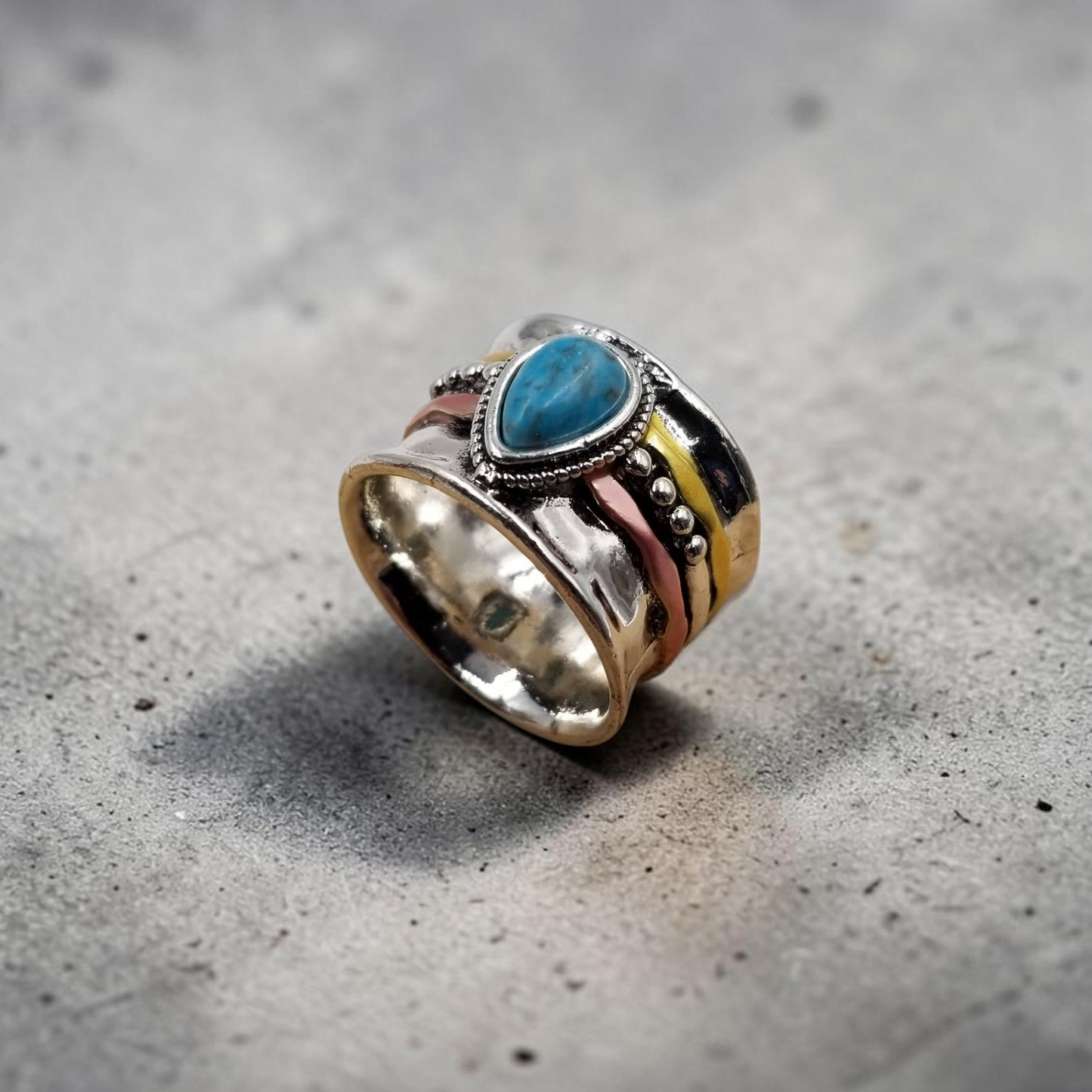 Retro Turquoise Ring