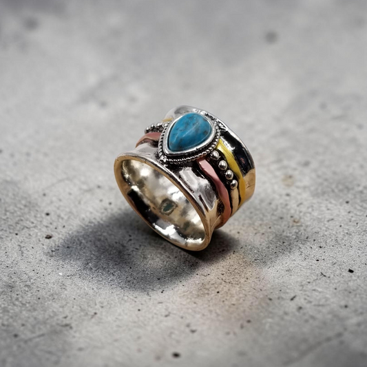 Retro Turquoise Ring