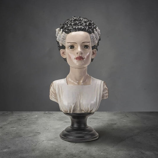 Bride of Frankenstein Bust w/ LED Lights