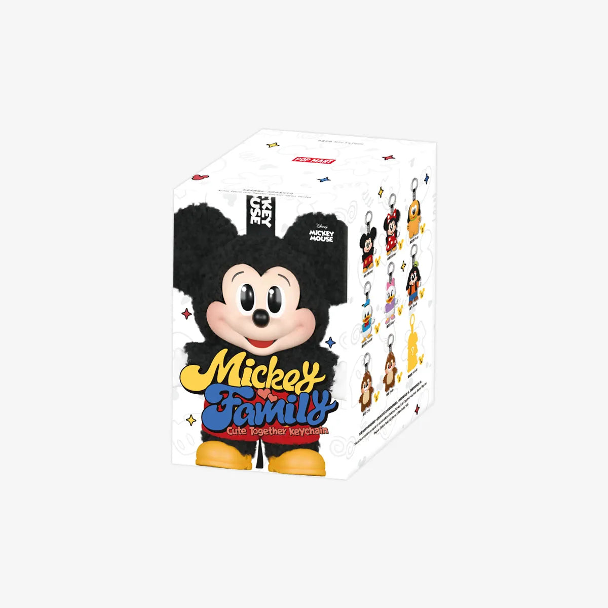 Mickey Family Cute Together Blind Boxes Keychain Series Figures