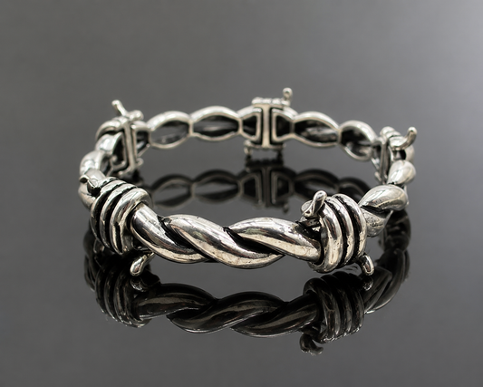 BARBED WIRE STRETCH BRACELET