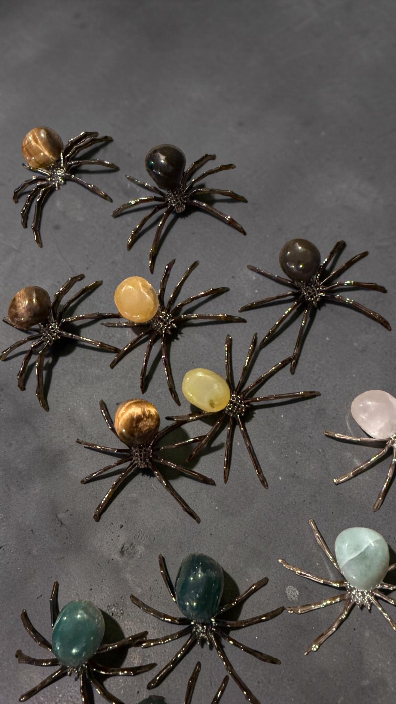 Spider Handmade Natural Rock