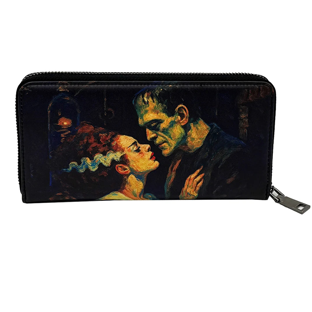 Frankenstein and His Bride Clutch Wallet