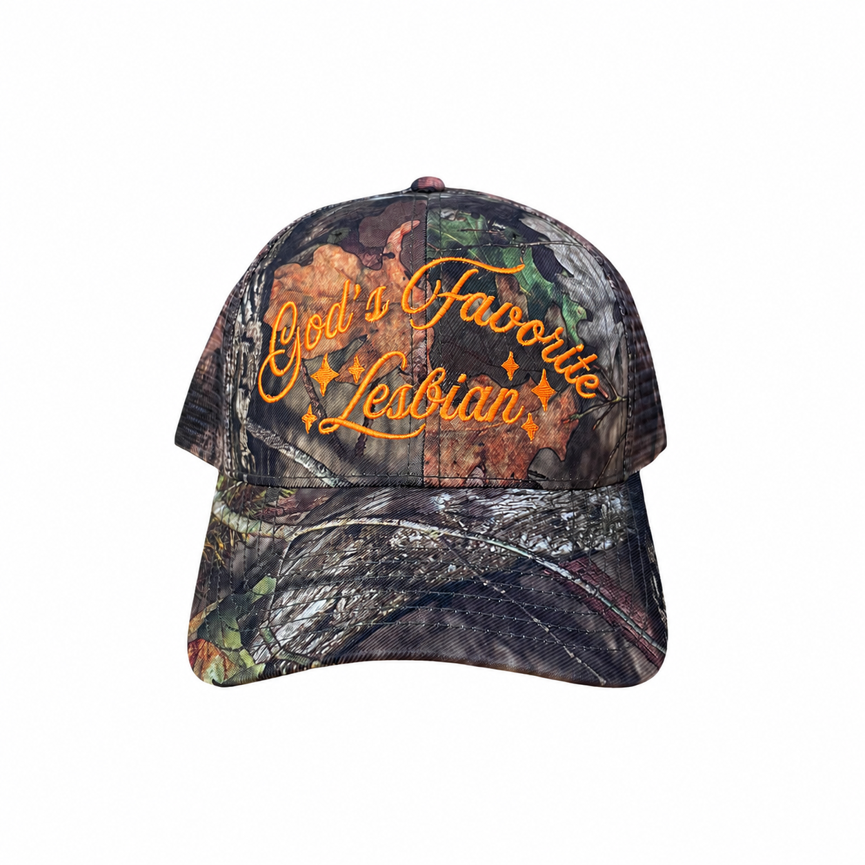 God's Favorite Lesbian Camo Cap