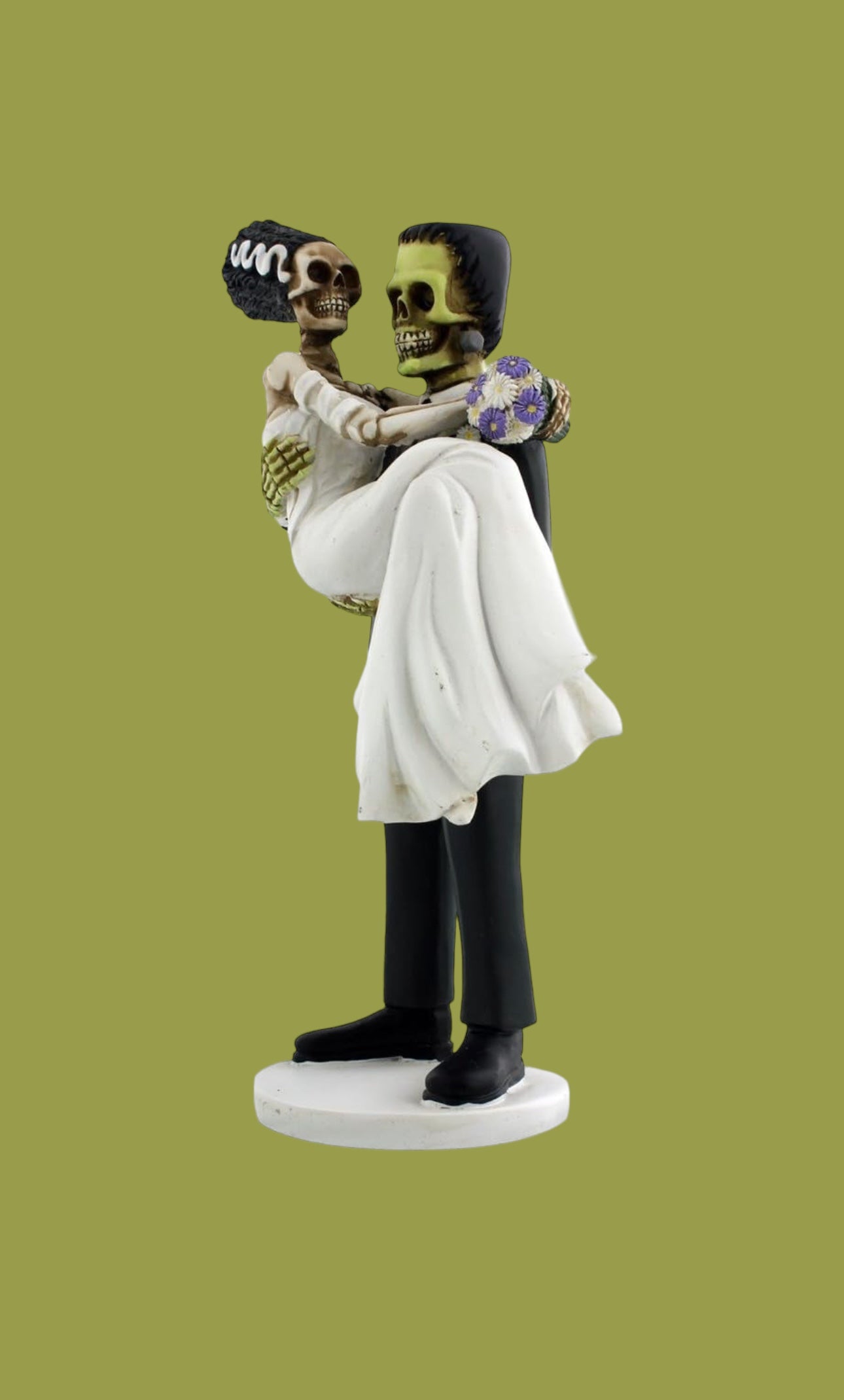 Frankenstein and Bride Figurine