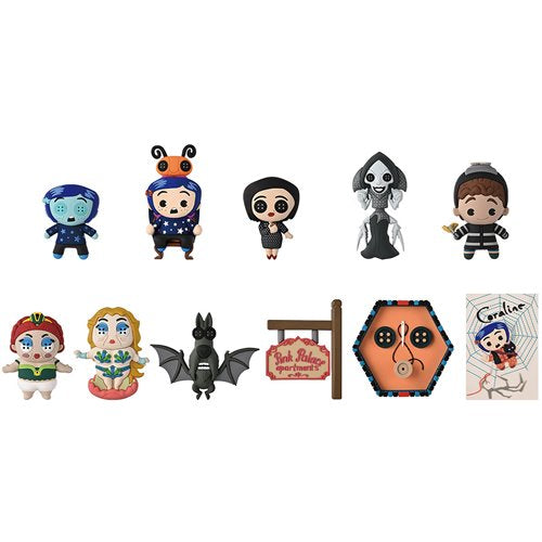 Coraline Series 5 3D Foam Bag Clip