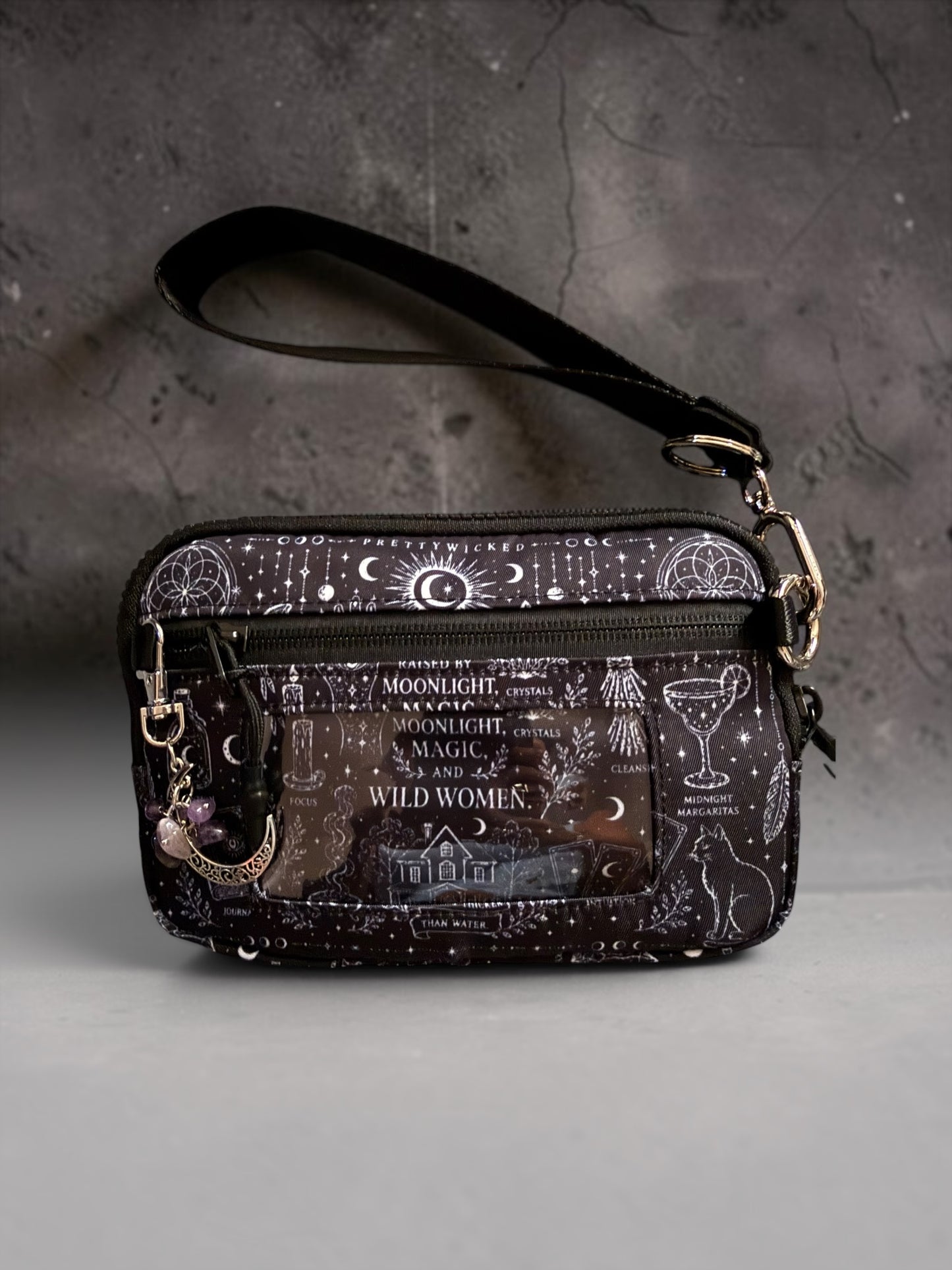 Wicked Intuition Crossbody Wallet Bag