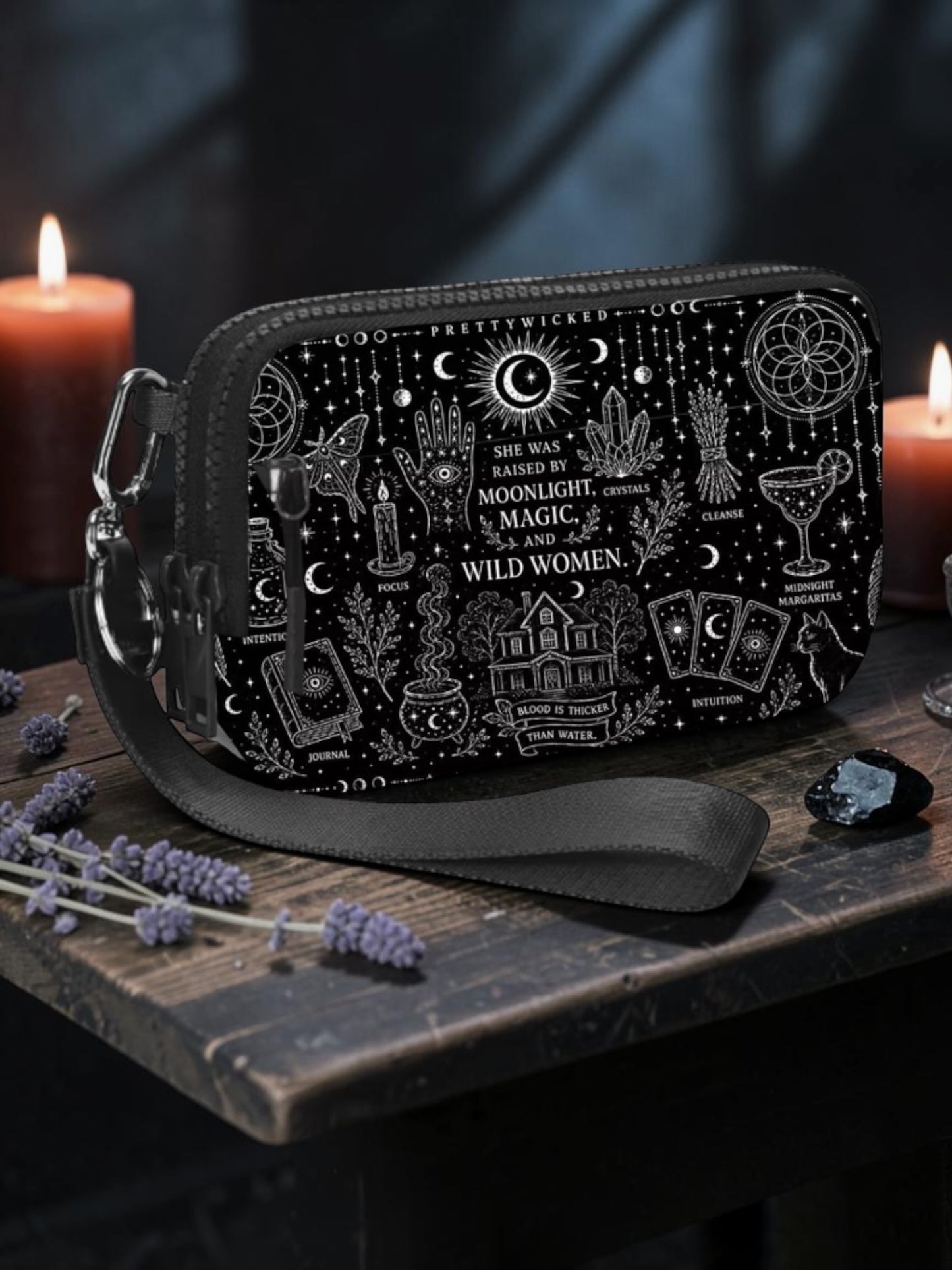 Wicked Intuition Crossbody Wallet Bag
