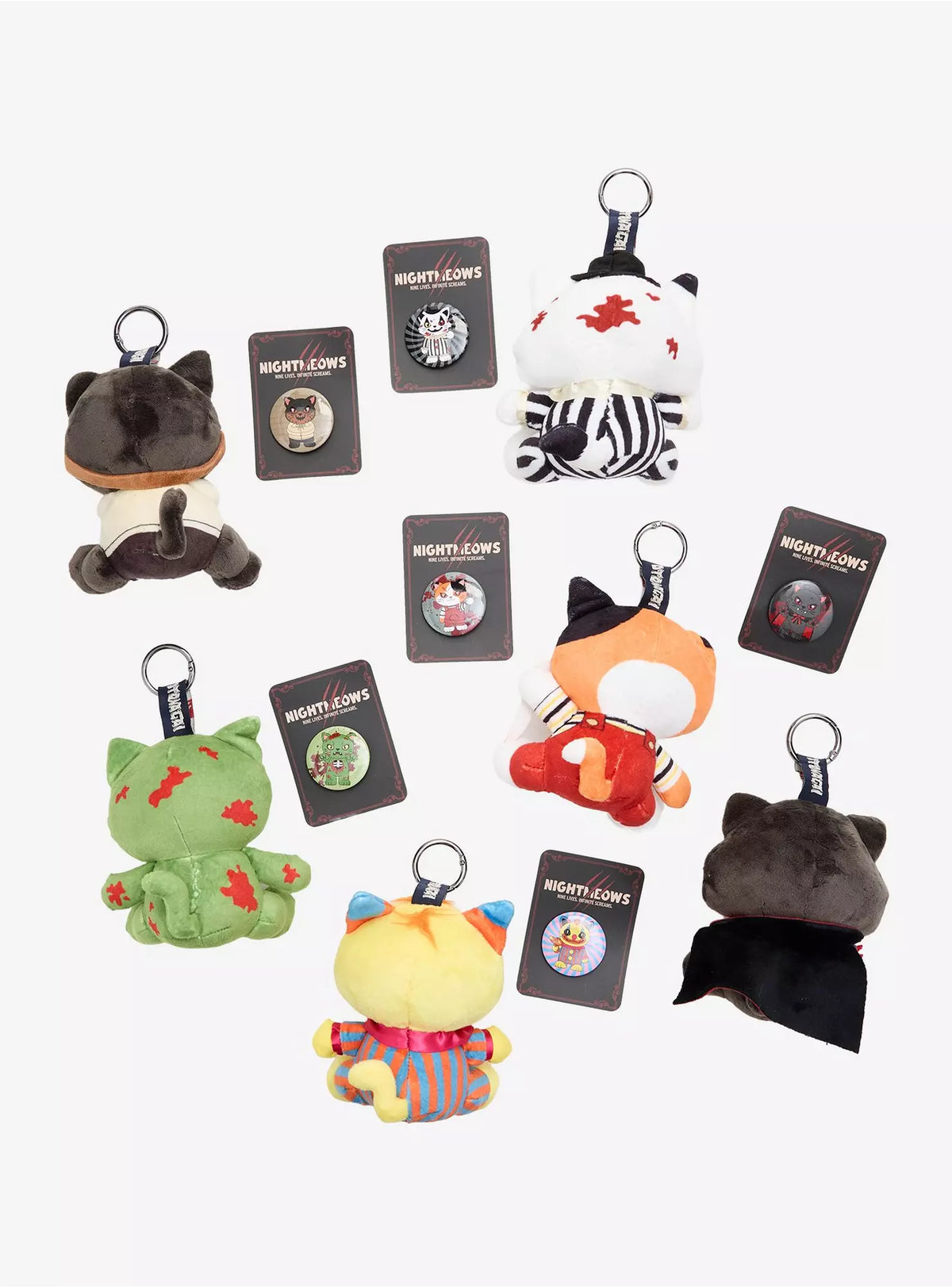 Otonagai Nightmeows Blind Box Plush Bag Charm