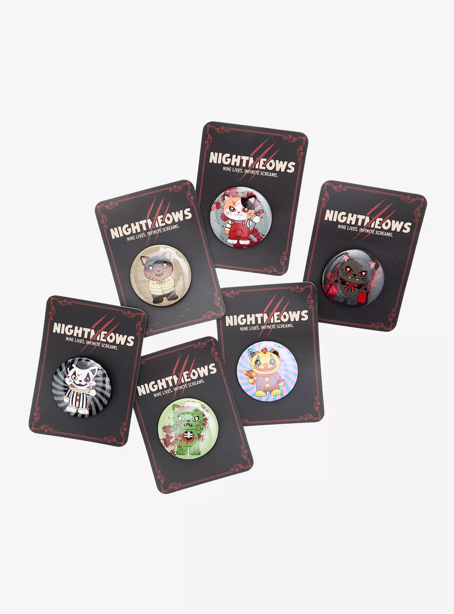Otonagai Nightmeows Blind Box Plush Bag Charm