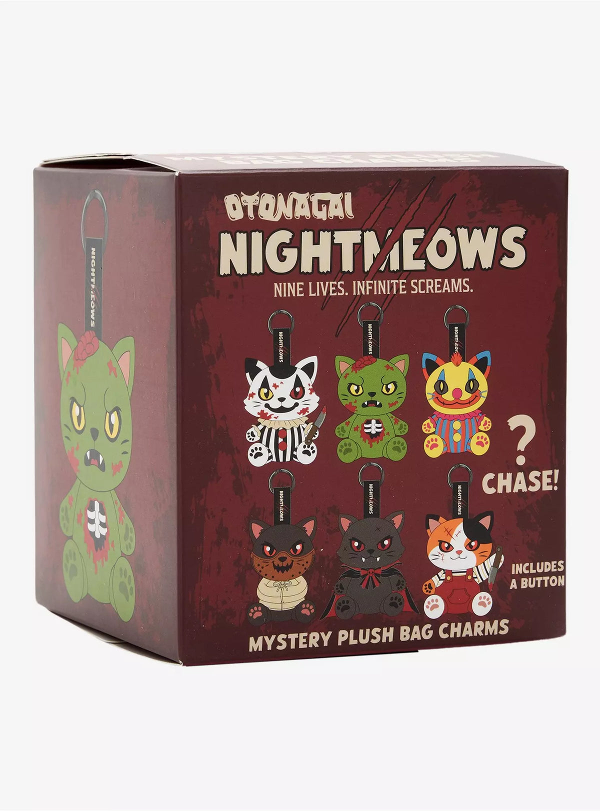 Otonagai Nightmeows Blind Box Plush Bag Charm